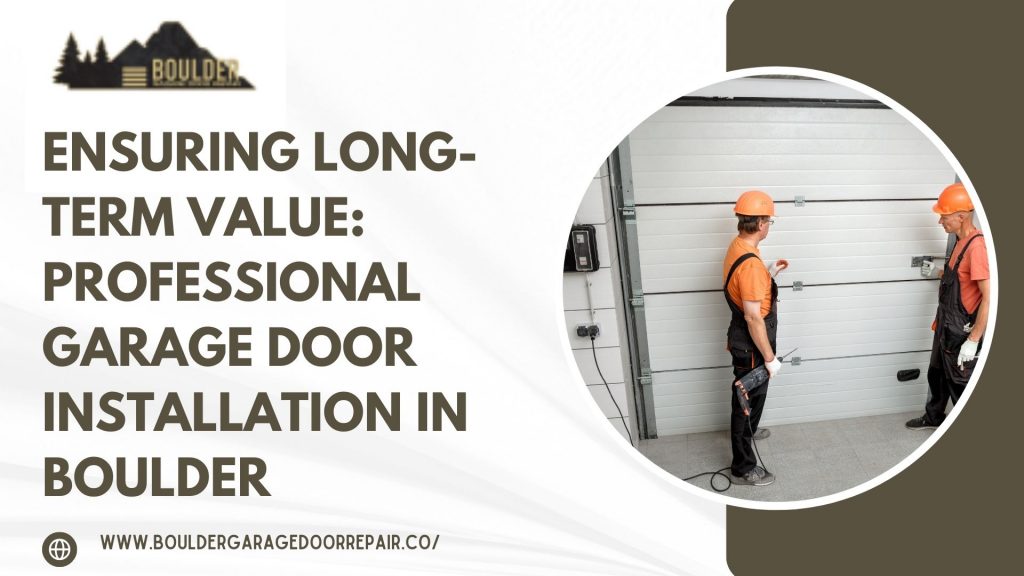 garage door Installation